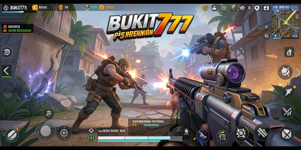 Gameplay mendebarkan dengan aksi tembak-menembak yang seru.