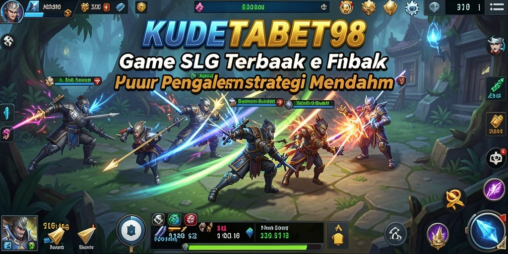 Screenshot gameplay KUDETABET98 menampilkan pertempuran strategis yang mendebarkan.