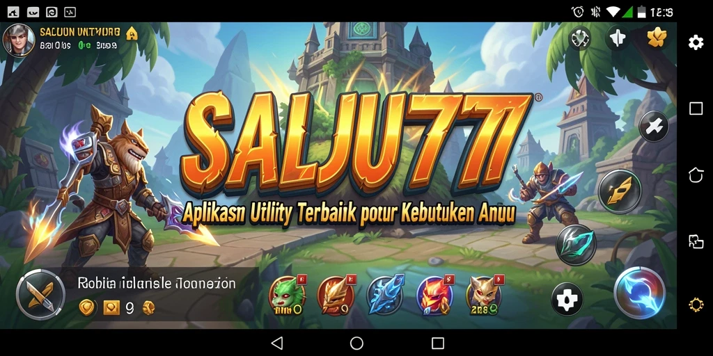 Tampilan screenshot SALJU777 menampilkan antarmuka pengguna yang bersih dan intuitif.